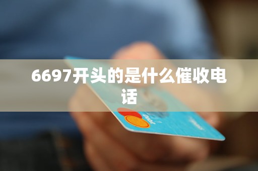 6697开头的是什么催收电话