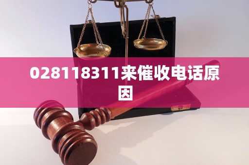 028118311来催收电话原因