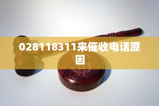 028118311来催收电话原因