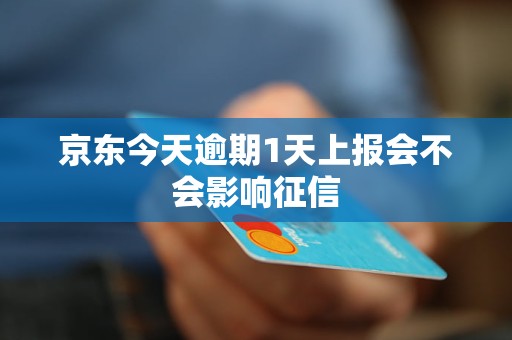 京东今天逾期1天上报会不会影响征信