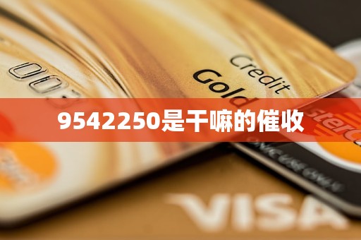 9542250是干嘛的催收