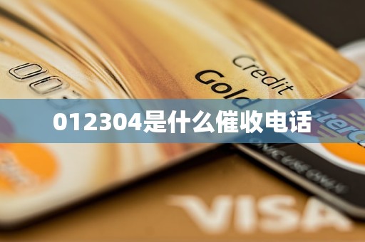 012304是什么催收电话