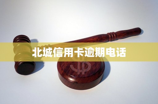北城信用卡逾期电话